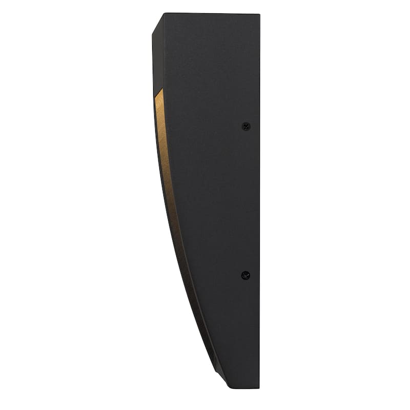 10 inch LED Wall Sconce - Black