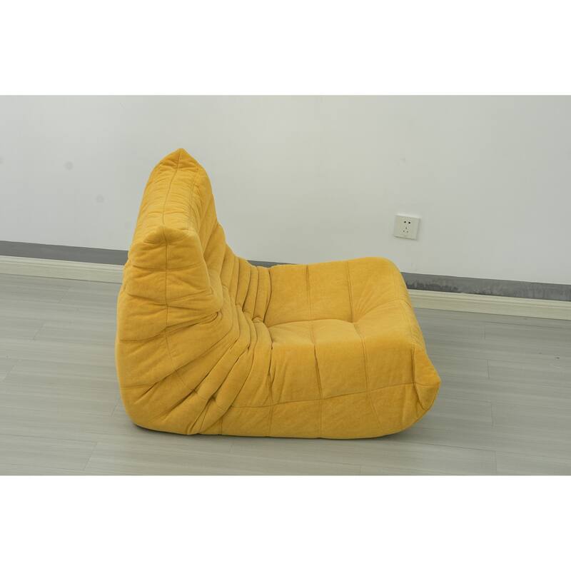 Floor Sofa Bean Bag Chair for Adults Fireside Bean Bag Lounger Memory Foam Chair for Home, Office, Apartment or Gaming Venue