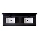 preview thumbnail 20 of 24, Altair Feltre Bathroom Vanity Countertop in Imperial Black Finish