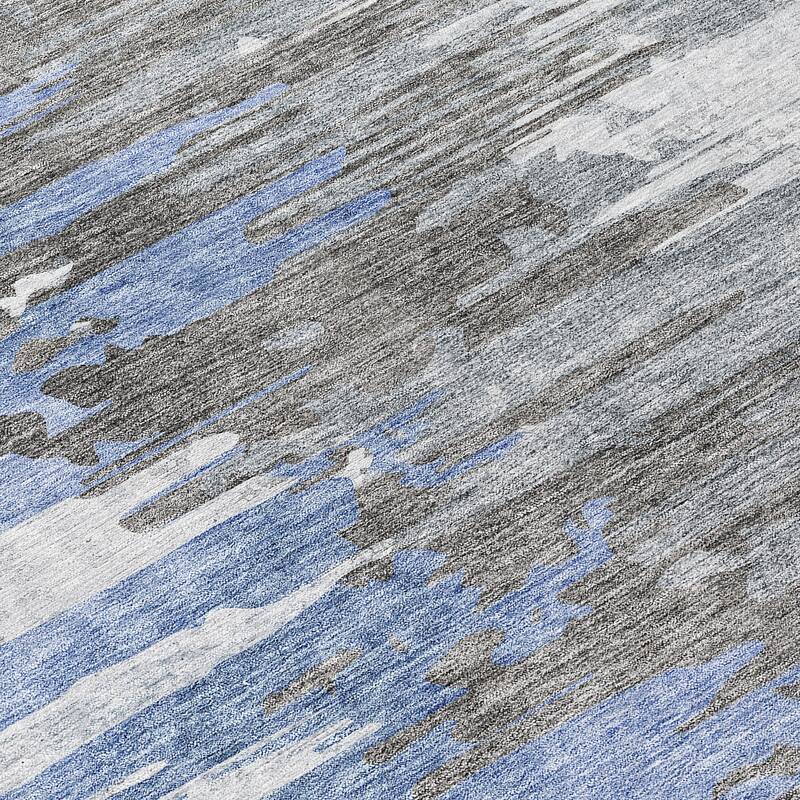 Machine Washable Indoor/ Outdoor Chantille Modern Ombre Rug