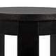 preview thumbnail 93 of 117, Kate and Laurel Foxford Round Wood Side Table