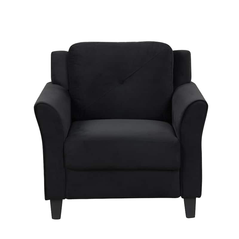 Fashionable Living Room Sofa Single Seat - Antique Black