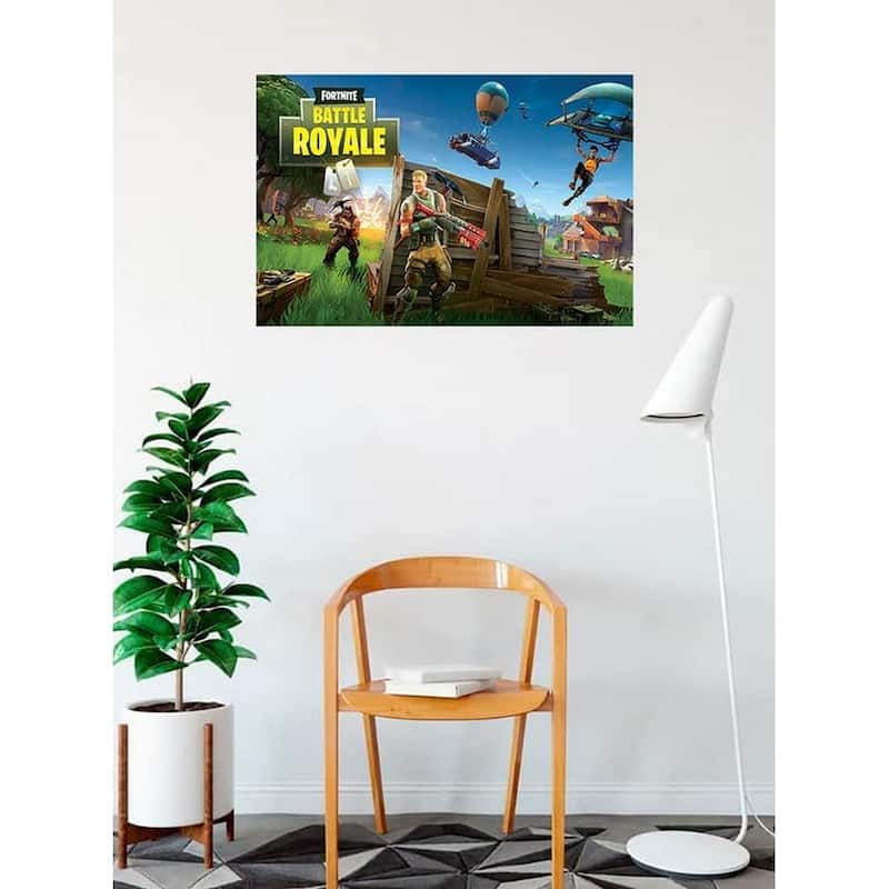Fornite Battle Royal Art Poster - 24 x 36 Inch