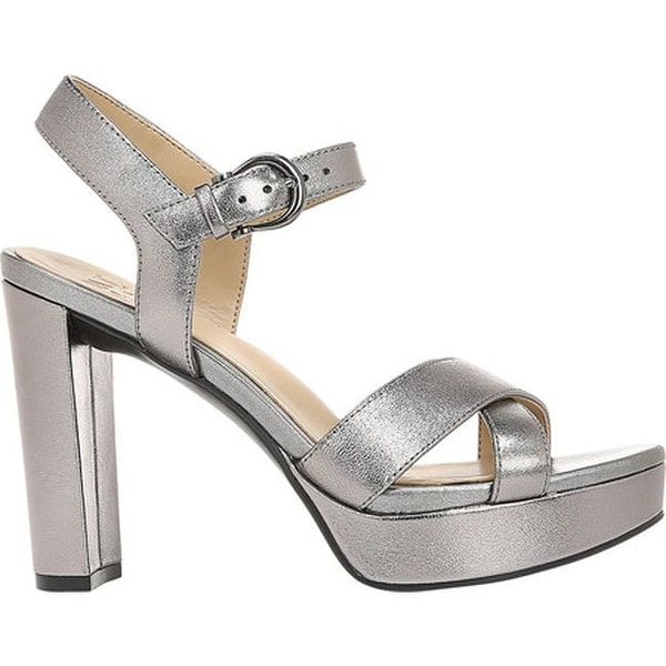 naturalizer pewter sandals
