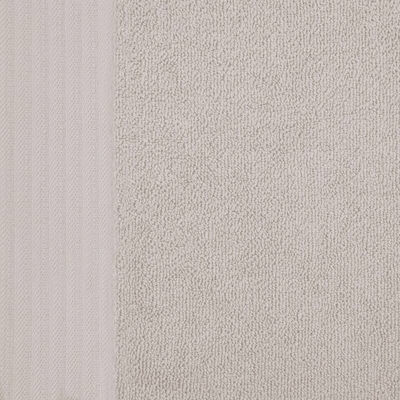 Turkish Cotton Herringbone and Solid Washcloth Towel Set by Superior