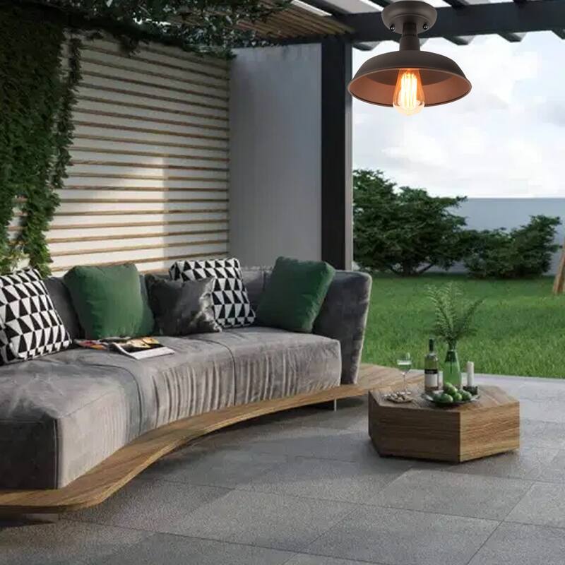 1 Light Outdoor Ceiling Mounted Lighting