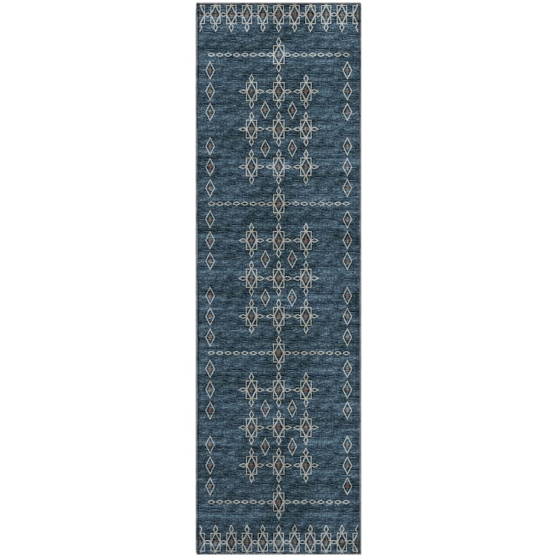 Premium Washable Super Soft Boho Medallion Mayfield Rug