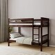 preview thumbnail 5 of 8, Meble Furniture Olivia Bunk Bed (80"W x 61"H) - Modern Kids Twin Over Twin