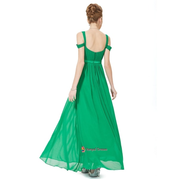 green long evening dresses uk