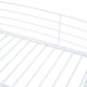preview thumbnail 12 of 10, Twin Size Loft Bed with 4-Layer Shelves and L-Shaped Desk , Stylish Metal Frame with Sockets