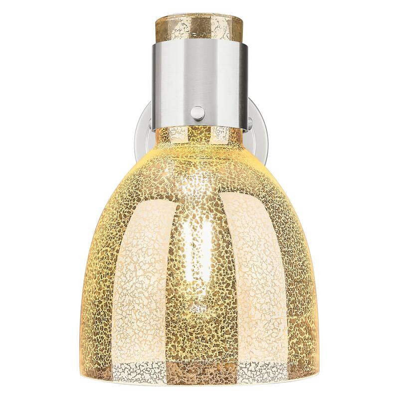 Innovations Lighting 464-1W-G464D-7ME Lawton Bell 9" Tall Bathroom