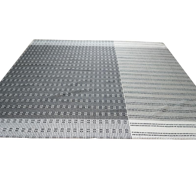 Hand-Knotted Wool Sultanabad Rug, 6' x 9', Rust Area Rug, Luxurious Handcrafted Soft Texture for Home Decor - L