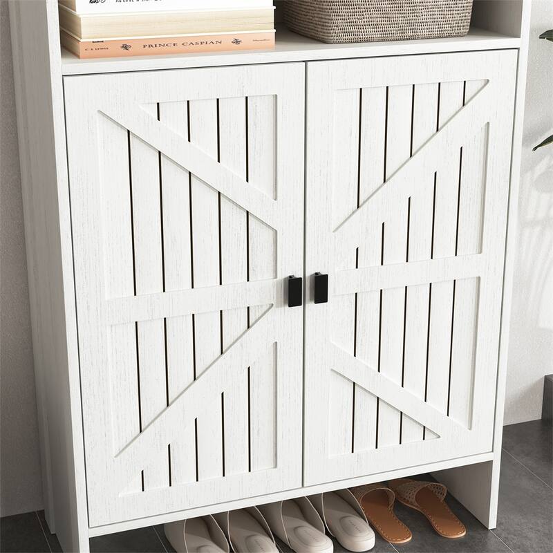 Modern Minimalist MDF Shoe Cabinet