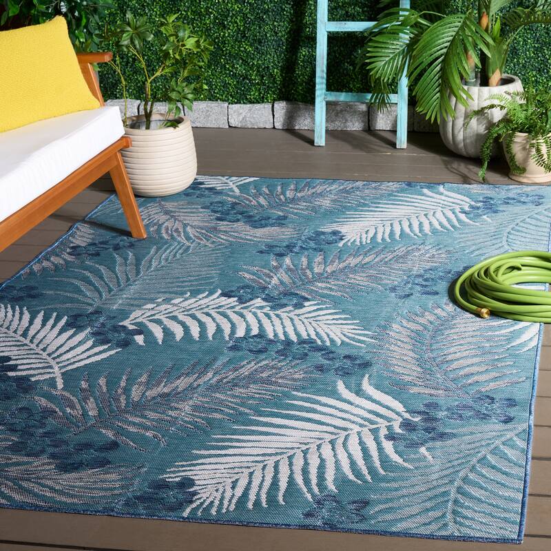 SAFAVIEH Sunrise Tracy Indoor/Outdoor Waterproof Rug