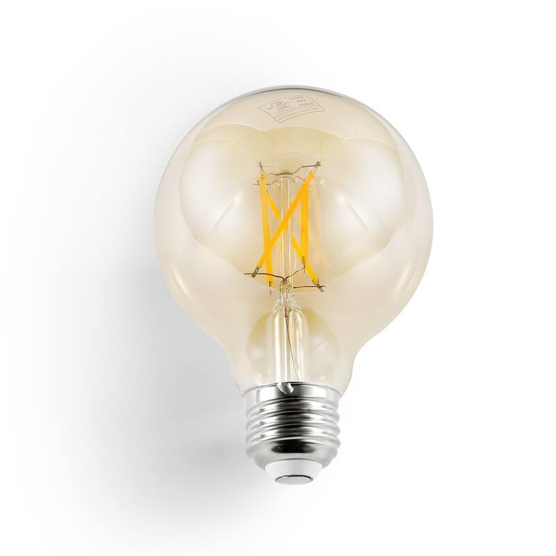 Light Society Set of 4 Niva G25 LED Filament Light Bulbs