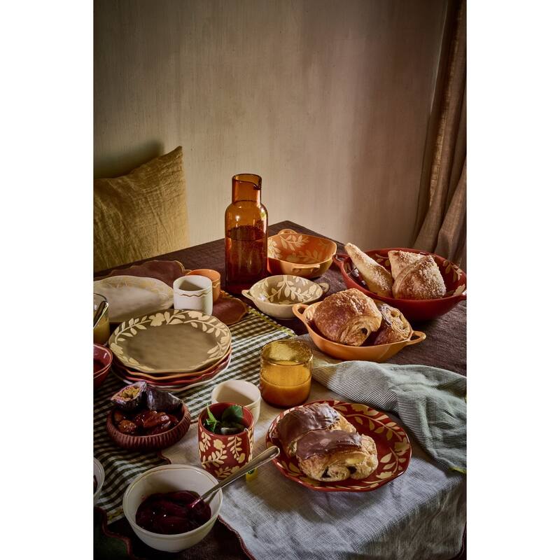 Handwoven Linen Rectangular Placemat - 17.75" - White