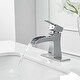 preview thumbnail 17 of 47, Vibrantbath Vessel Sink Faucet Waterfall with Pop Up Drain