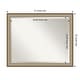 preview thumbnail 58 of 103, Beveled Bathroom Wall Mirror - Elegant Frame