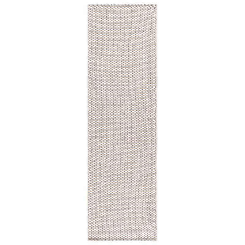SAFAVIEH Handmade Natura Tarran Transitional Wool Rug - Beige/Ivory - 2'3" x 8' Runner