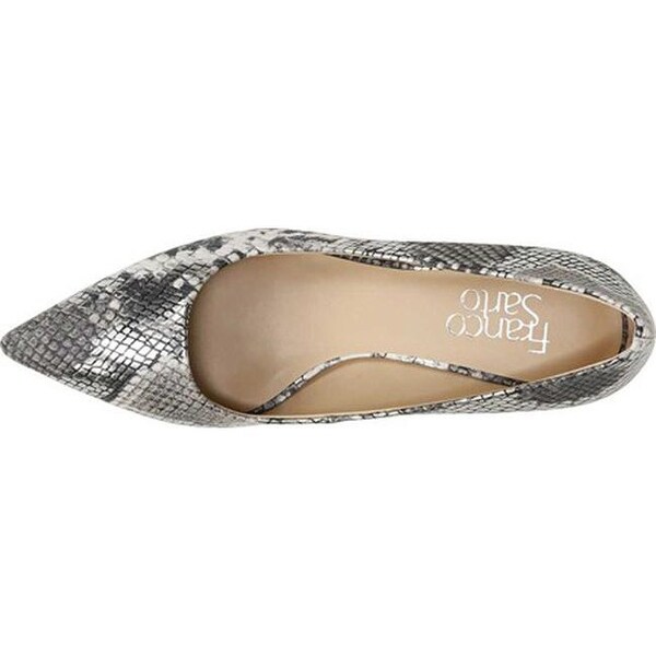franco sarto silver shoes