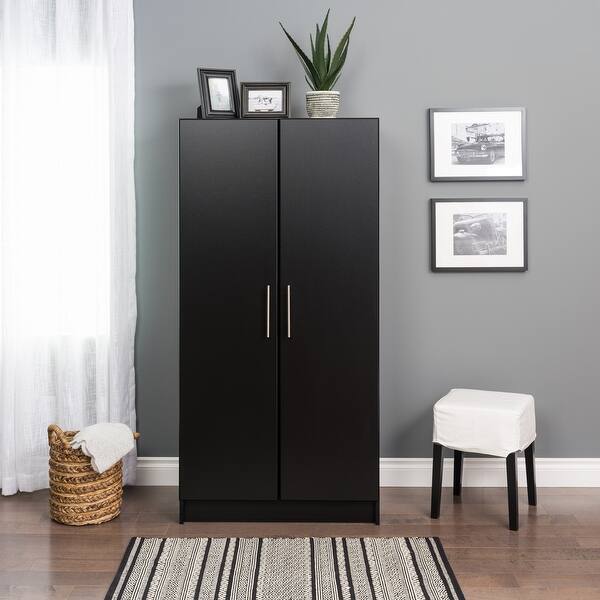 slide 1 of 27, Prepac Elite 32-inch Wardrobe Cabinet - 32 Inch