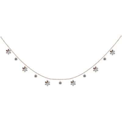 Rustic Snowflake Garland 72"