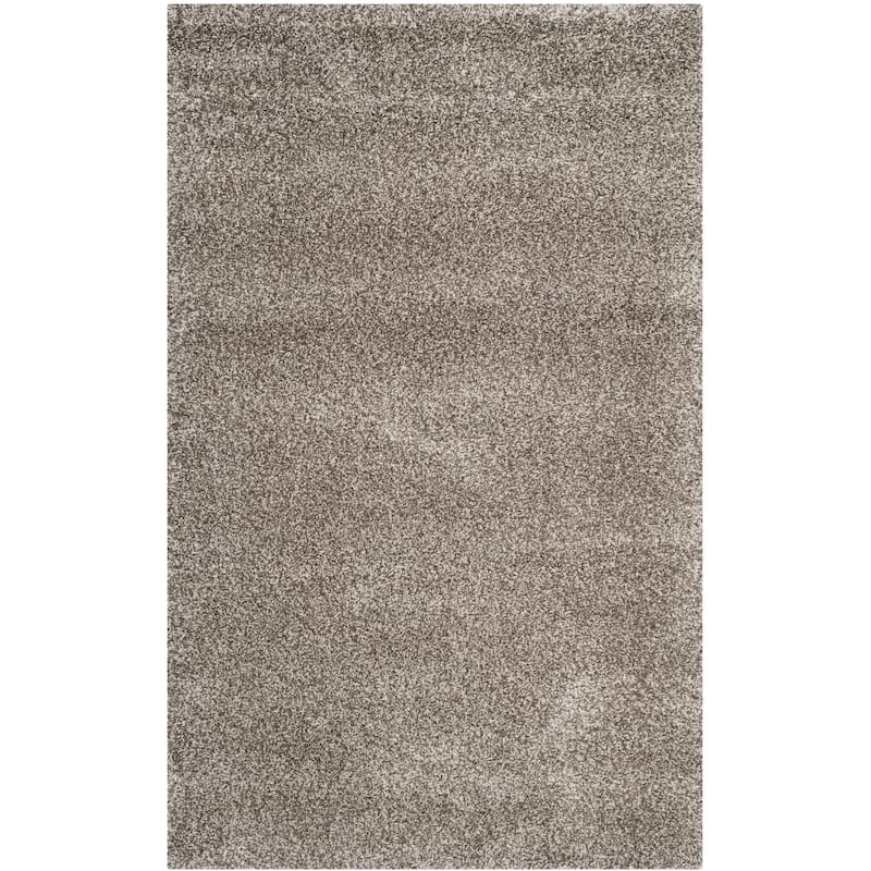 SAFAVIEH, Milan Shag Afton 2-inch Thick Area Rug - 5'1" x 8' - Grey
