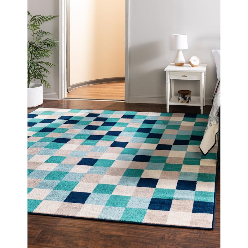 Contemporary Chorisia Collection Area Rug