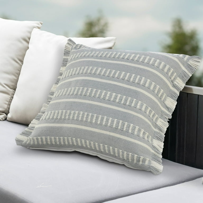 Oversized new arrivals gray pillows