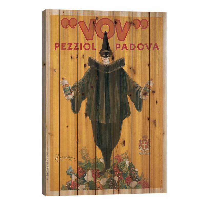 Vov, 1922 Print On Wood by Leonetto Cappiello - Multi-Color - 40x26x1.5