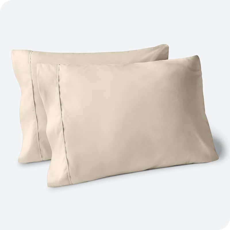 Bare Home Double Brushed Pillowcase Set (Set of 2) - King - Sand