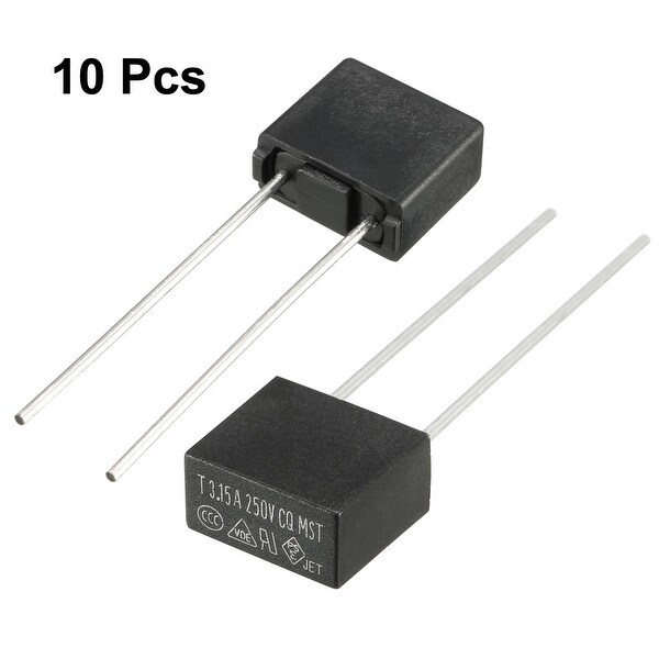 Details about   T3.15A Square Fuses 250V  Suitable For Common Use LCD Power Slow Break Fuse 