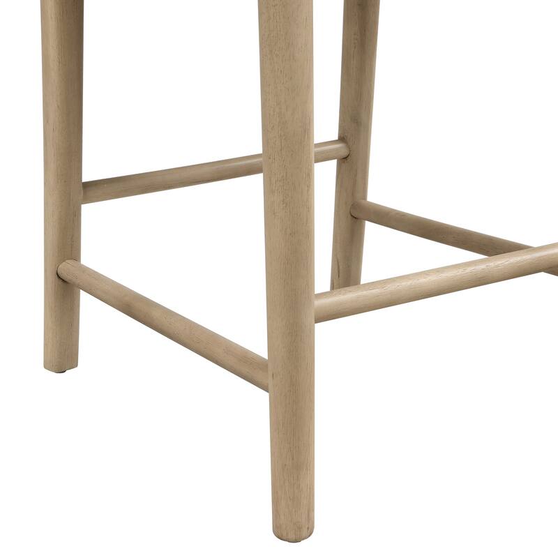 Christopher Knight Home - Adaline Modern Upholstered Counter Stool Set of 2 with Ladder Back