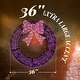 preview thumbnail 16 of 51, Pre-Lit Outdoor Christmas Wreath Decoration