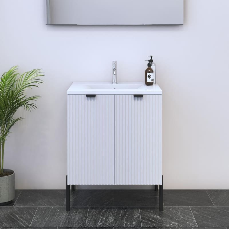 Nicole 2D 60 Floating Bathroom Vanity (24" Width)