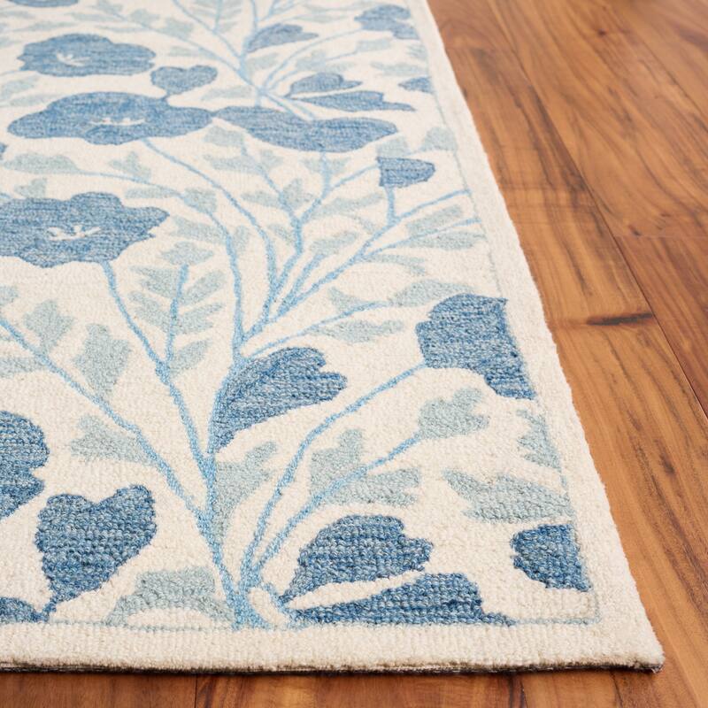 SAFAVIEH Handmade Jardin Sefora Floral Wool Rug