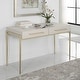 preview thumbnail 6 of 4, Uttermost 22900 48" MDF and Metal 2 Drawer Writing Desk