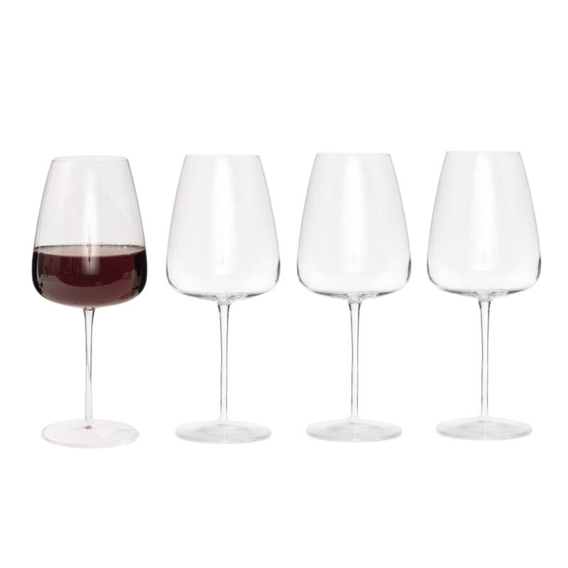 Luigi Bormioli Set of 4 Talismano Chardonnay Grand Cru White Wine Glasses - 18.5 oz. - Set of 4 - 18.5 oz.