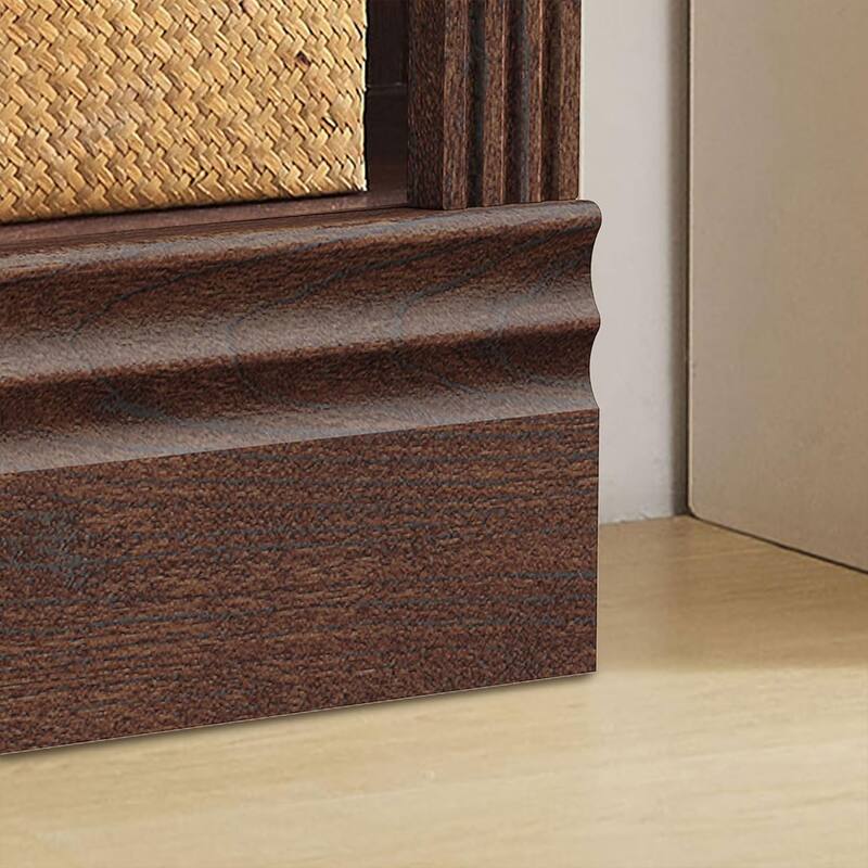 VAUXHILL & CO. Halston Narrow Bookcase, Adjustable Open Shelving Unit, Cherry - 52.7
