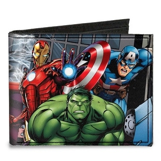 NWT Marvel Comics Avengers Assemble Womens Superhero Triple-Fold Wallet Ages 13