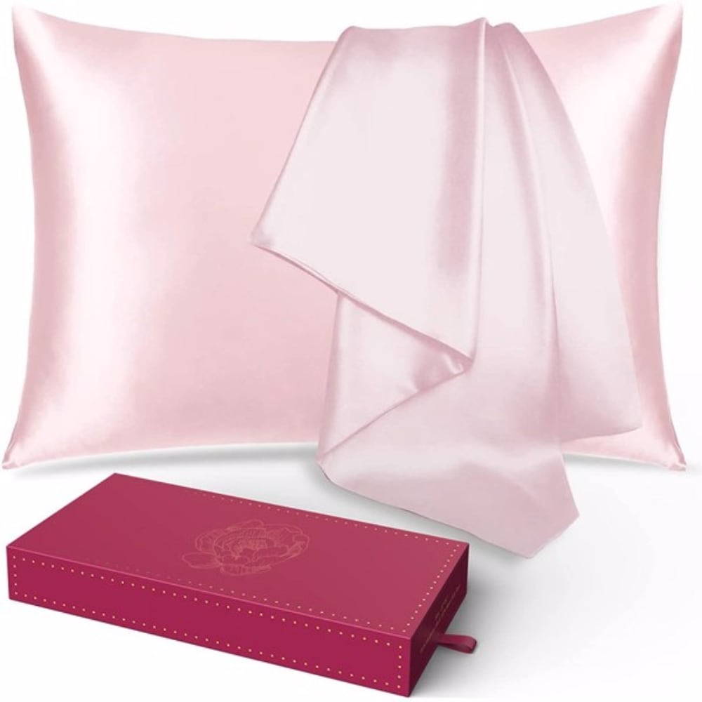 Silk Pillowcase - King - Rose Terra