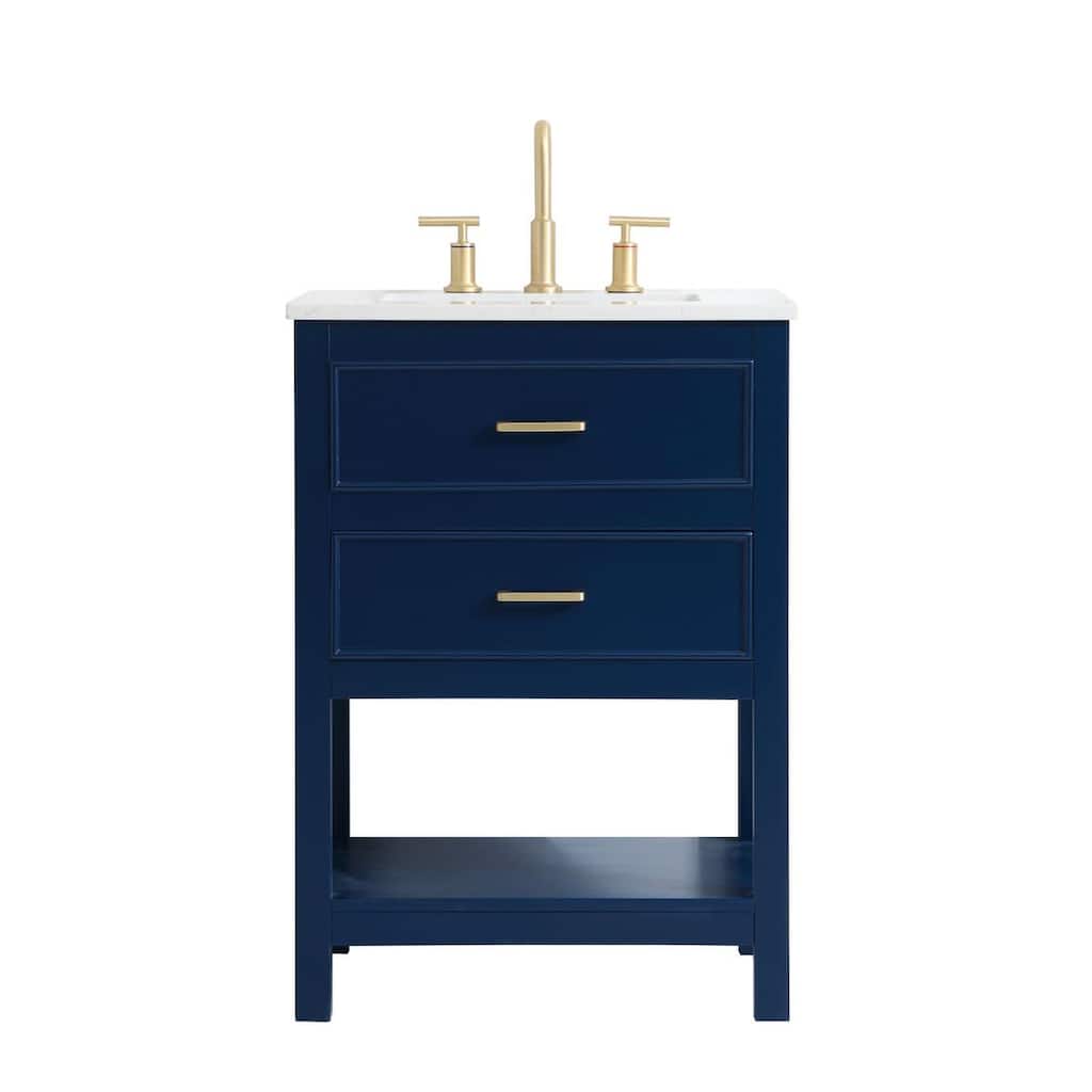 Elegant Lighting VF19024 Sinclaire 24" Free Standing Single Basin