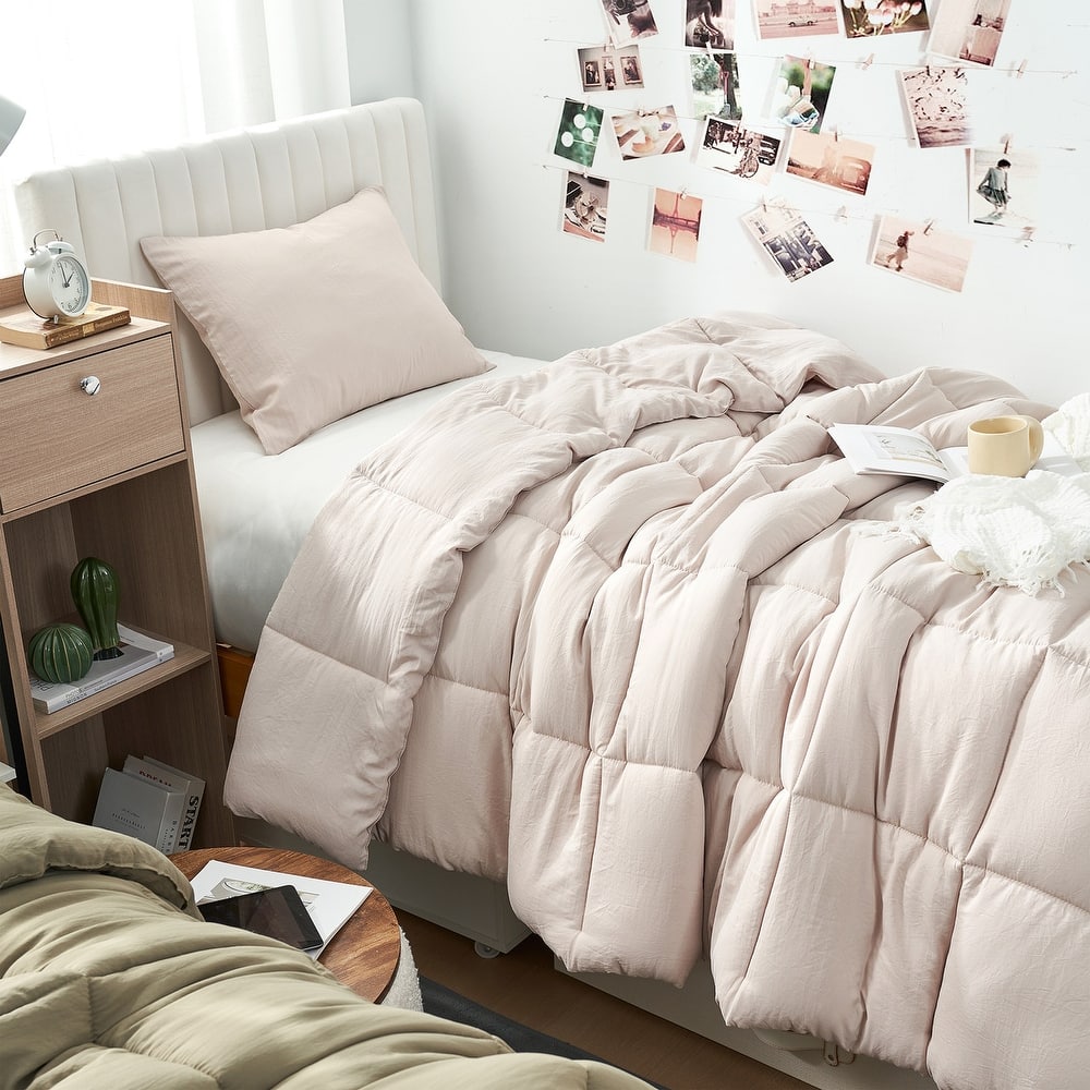 Beachfront Avenue® - Coma Inducer® Oversized Cooling Comforter Set - Gray Taupe