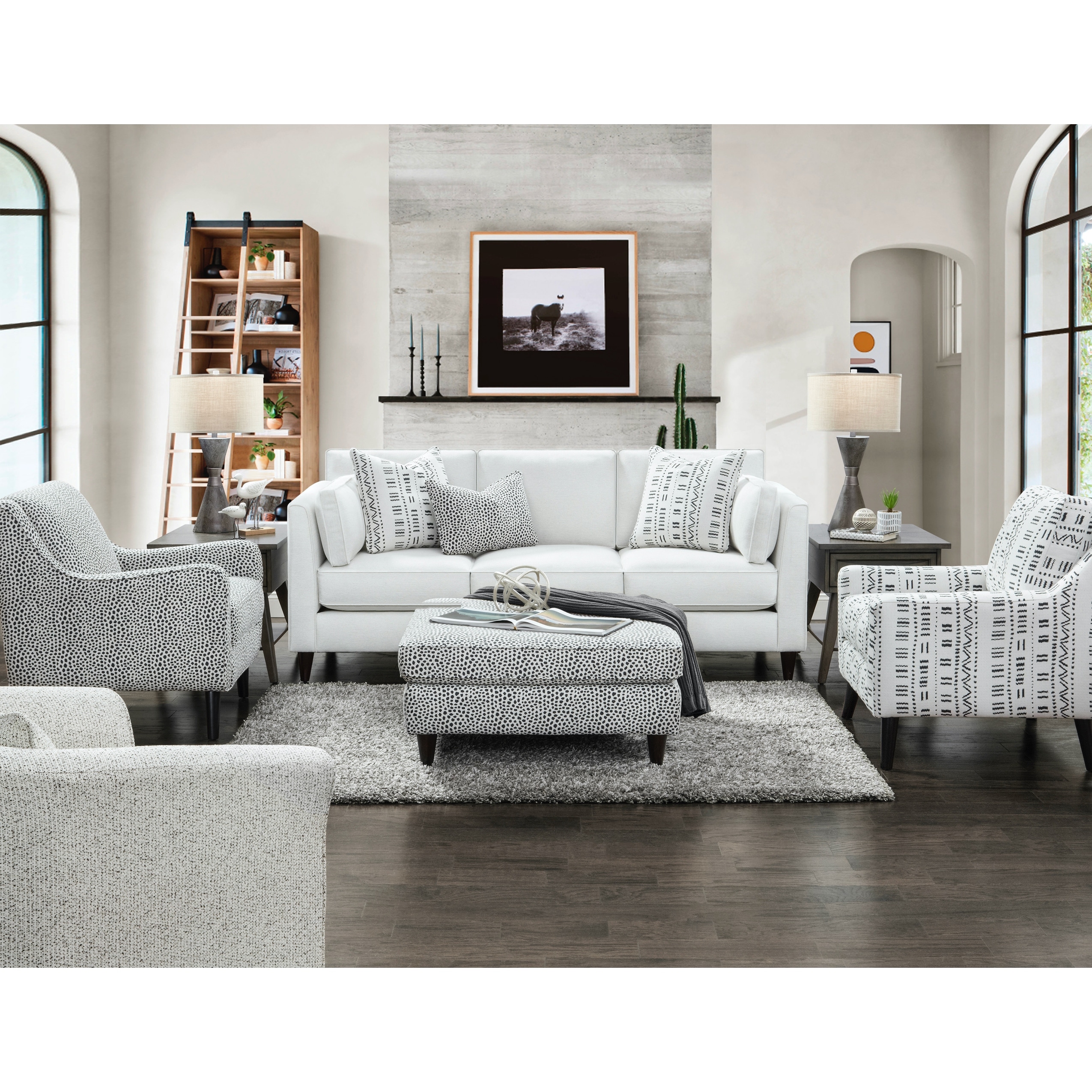 Xenia contemporary outlet sofa