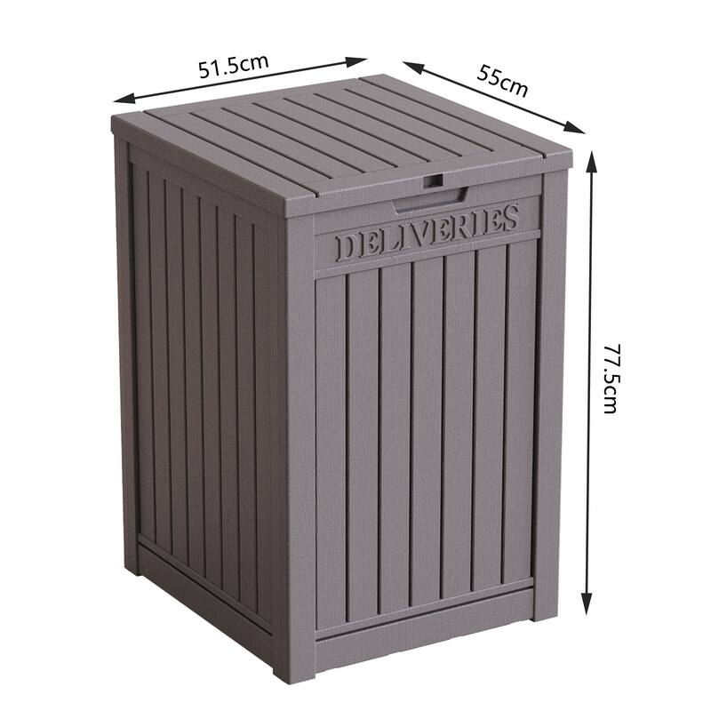 31 Gal. Resin Outdoor Patio Storage Express Box