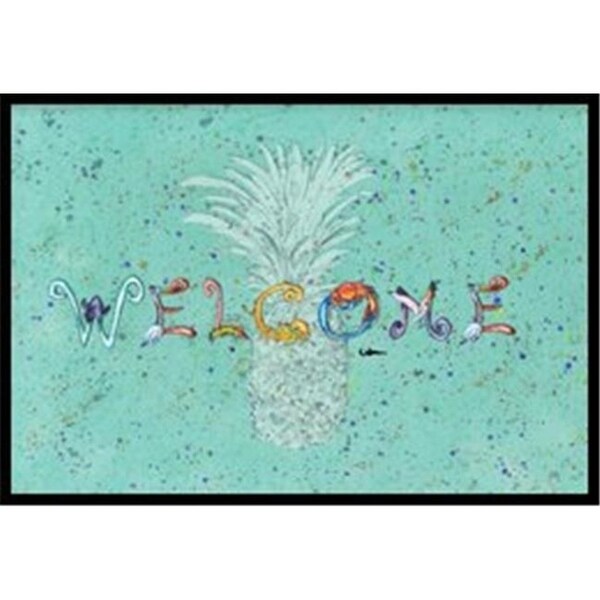 Carolines Treasures 8561-JMAT Pineapple Indoor Or Outdoor Doormat 24 x 36 in.