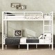 preview thumbnail 2 of 4, Twin XL over Twin XL Size Metal Bunk Bed, No Box Spring Needed