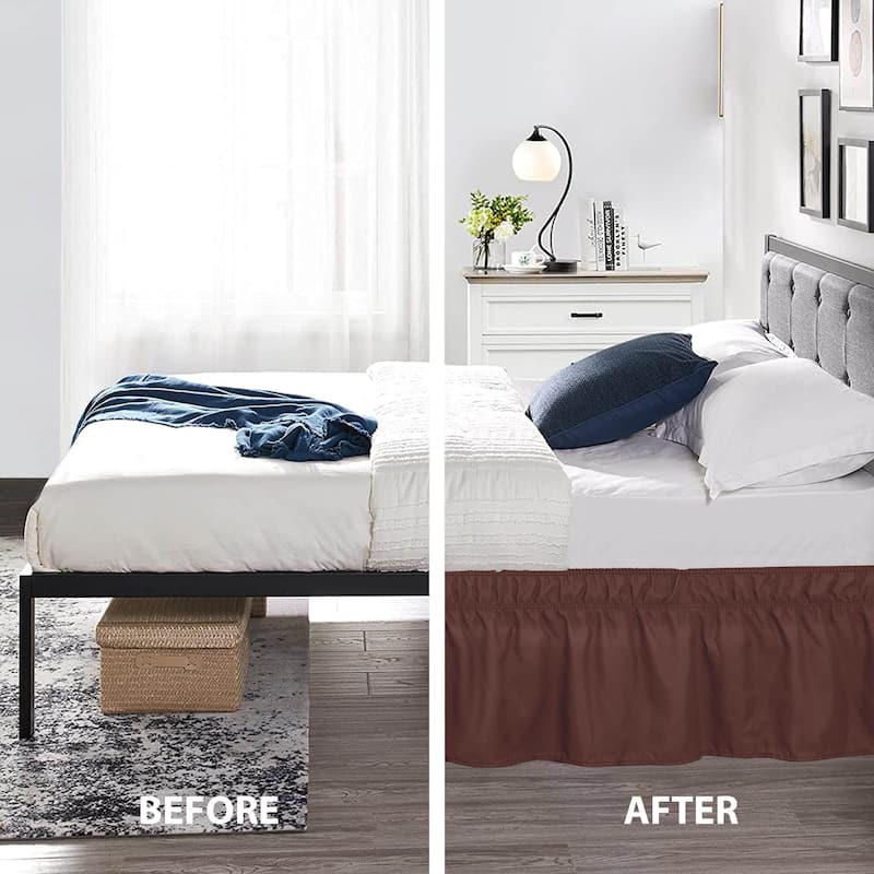 Subrtex Easy Fit 16-inch Drop Bed Skirts