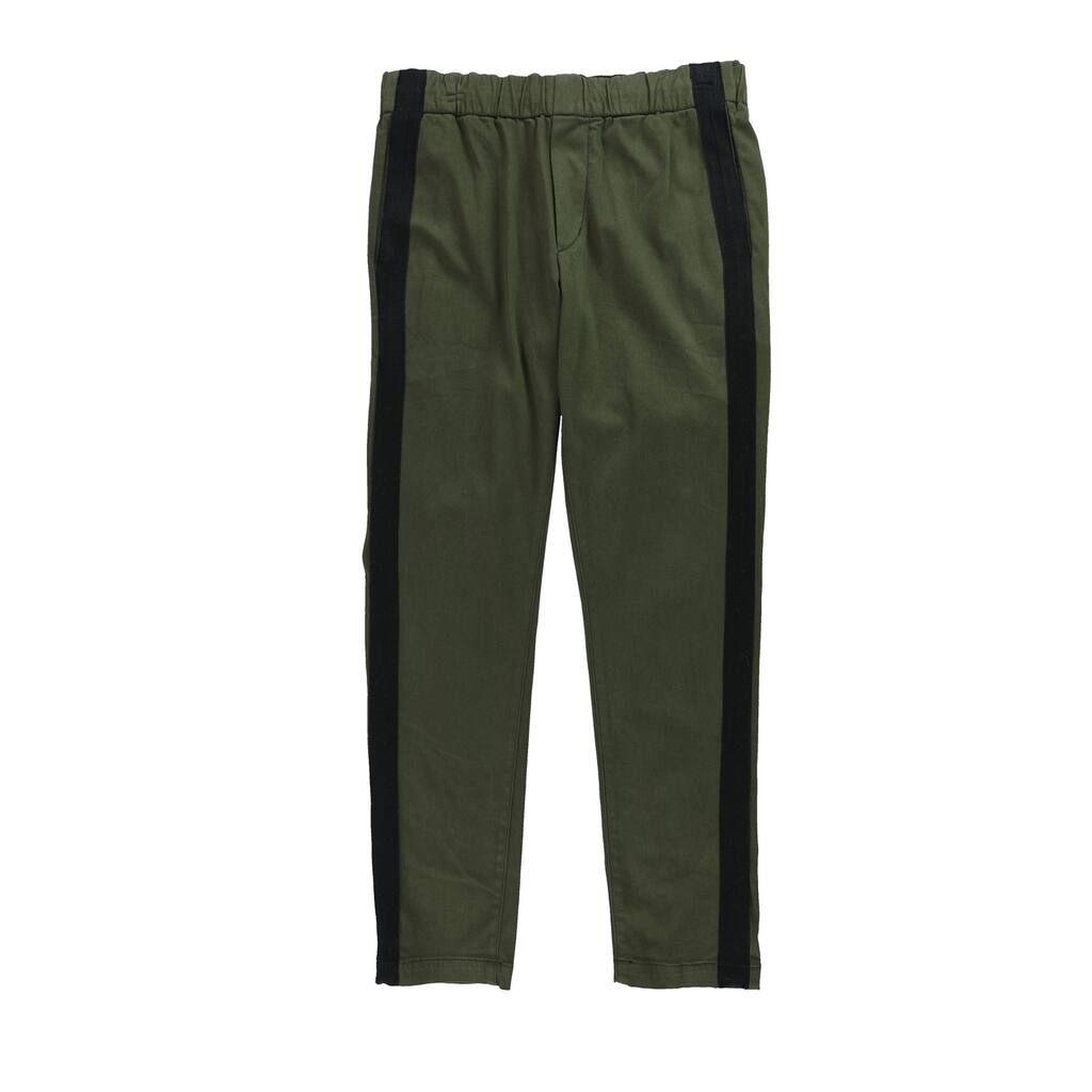 J Brand Mens Spadium Casual Jogger Pants, Green, Small