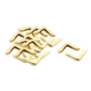Metal Book Scrapbook Photo Album Diary Corner Protector 15x15mm 20Pcs ...
